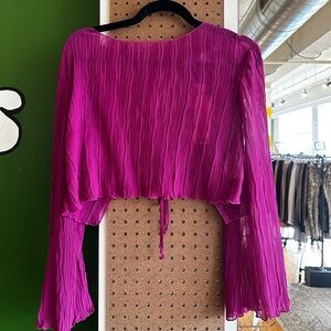 Urban Outfitters Fuchsia Women's Top